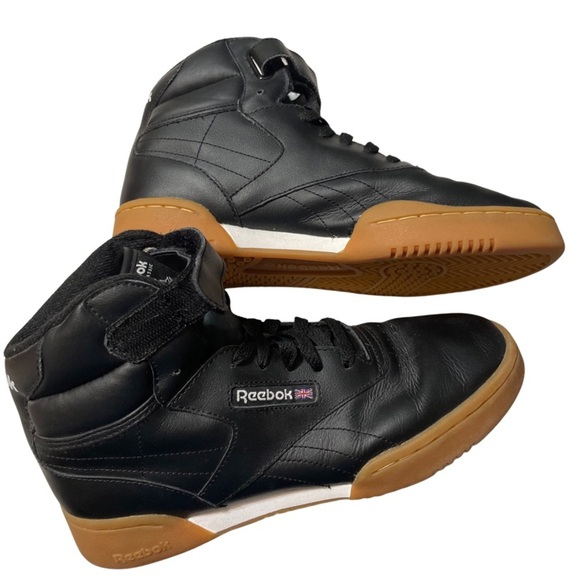 Reebok Old School Exo Fit Hi Tops Gum - Picture 1 of 6